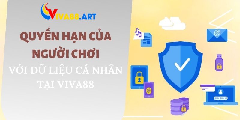 Quyền hạn của người chơi với dữ liệu cá nhân tại Viva88